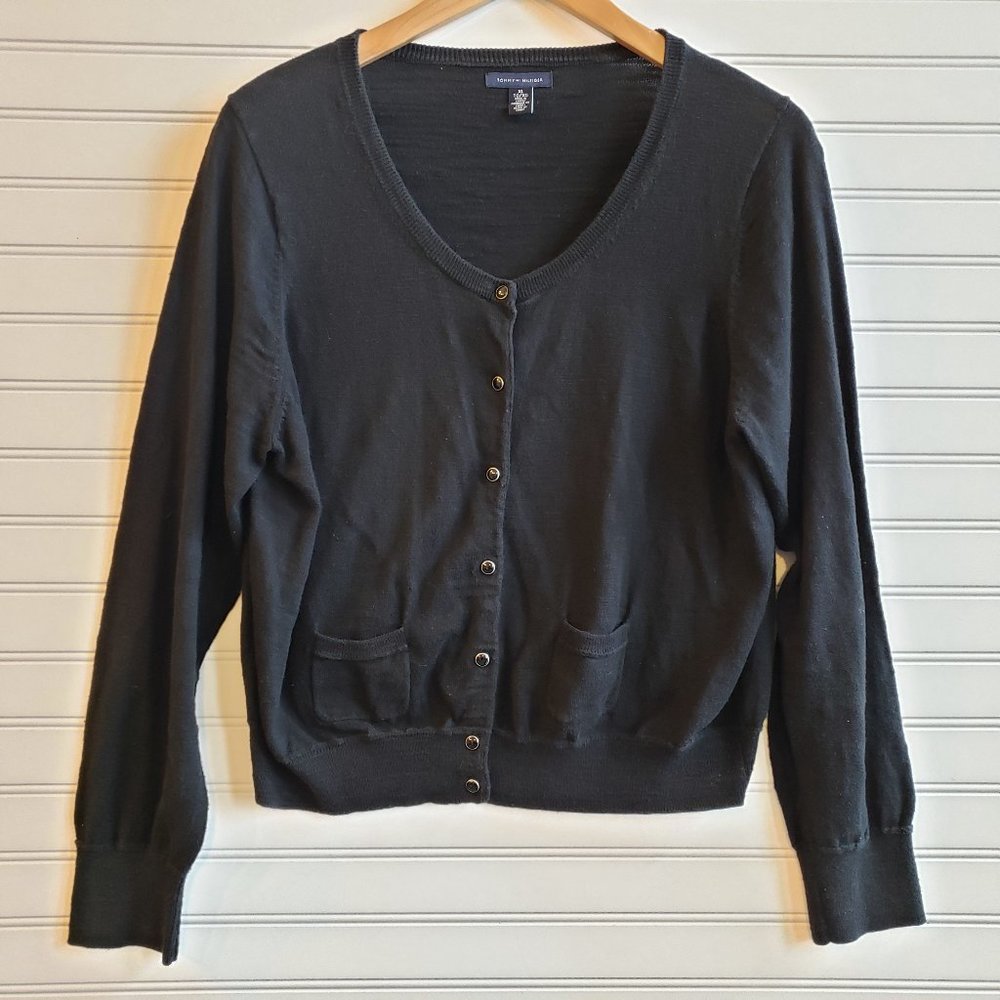 Tommy Hilfiger V-Neck Cardigan Sweater